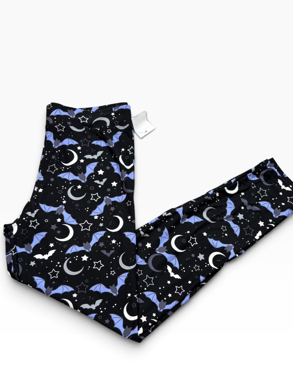 Brand new with Tags Runway Ready Brand Bat Stars Moon Leggings Size Large